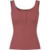 Pieces - Kitte - Tanktop - Effen - Katoenmix - Slim Fit