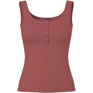 Pieces - Kitte - Tanktop - Effen - Katoenmix - Slim Fit