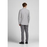 JACK&JONES - PREMIUM JPRBLABLACKPOOL STRETCH SHIRT L/S - Heren Overhemd - Zwart - Katoen