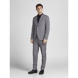 JACK & JONES - Pantalon - Lichtgrijs - Basisweefsel - Lange Pijpen