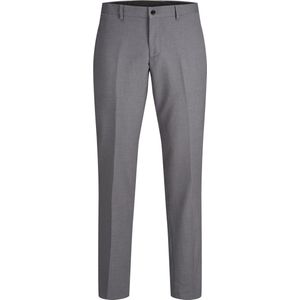 JACK & JONES - Pantalon - Lichtgrijs - Basisweefsel - Lange Pijpen