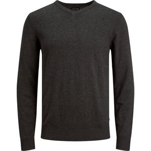Jack & Jones Pullover Strickpullover mit V-Ausschnitt JJEEMIL KNIT V-NECK