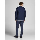 JACK & JONES - Linnen Slim Fit Broek - Beige - Linnen