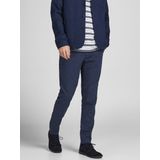 JACK & JONES - Linnen Slim Fit Broek - Beige - Linnen