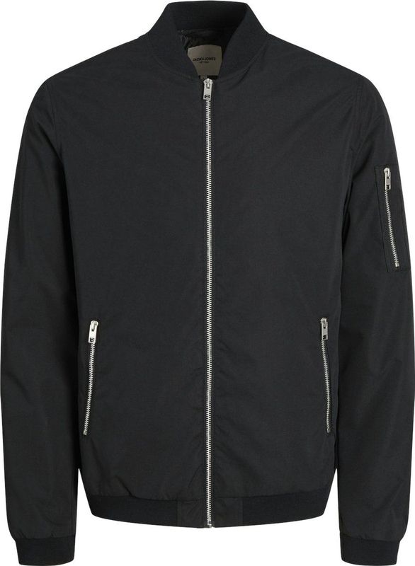 Jack & Jones - Mash Bomber - Heren Jas - Zwart - Polyester