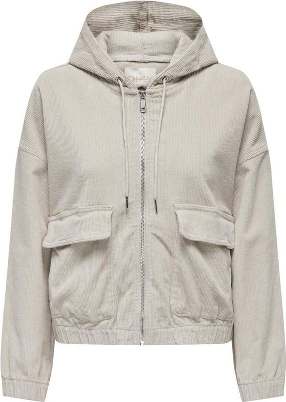Only - Damesjack - Corduroy - Korte Mouwen - Lichtgewicht - Steekzakken