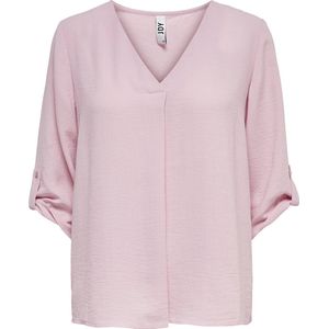 JACQUELINE de YONG - Blouse - Zwart - 100% Polyester - 3/4 Mouwen