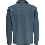 ONLY & SONS ONSNEWKODYL OVERSHIRT SWEAT NOOS Heren Overhemd - Stormy Weather