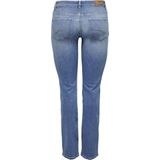 Only Jeans Onlalicia Reg Strt Dnm Dot568 Noos 15258103 Medium Blue Denim Dames