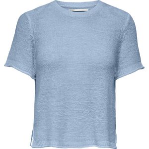 Onlsunny - Gebreide Top - O-hals - Korte Mouwen - Regular Fit