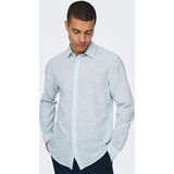 ONLY & SONS Langarmhemd ONSCAIDEN LS SOLID LINEN SHIRT NOOS