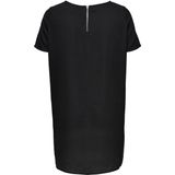 ONLY CARMAKOMA - Casual Jurk - Zwart - Katoen - Boothals