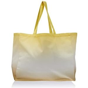 PIECES PCVOILA canvas shopper FC tas, mosterd goud, één maat