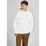 JACK & JONES - Star Basic - Hoodie - Offwit - Katoenmengsel met Capuchon