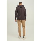 JACK&JONES JJEBASIC SWEAT HOOD NOOS Heren Trui - Zwart - Katoen