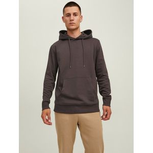 JACK&JONES JJEBASIC SWEAT HOOD NOOS Heren Trui - Zwart - Katoen