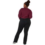 Noisy May Dames Jeans Broeken NMSALLIE HW FLARE CURVE flared Fit Zwart Volwassenen