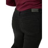 Noisy May Dames Jeans Broeken NMSALLIE HW FLARE CURVE flared Fit Zwart Volwassenen