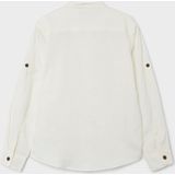 Name It - NkmFish - Overhemd - Wit - Katoen