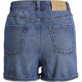 Jack & Jones Hazel Akm2a Hoge Taille Denim Shorts - Ecru - Katoen