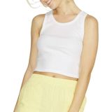 Haltertop - Effen - Jersey - Mouwloos - Slanke Pasvorm