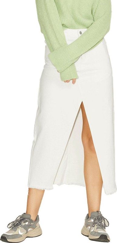 Jack & Jones - Enya JJXX Midi Rok - Zwart - Katoen