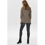 Only - Elly - Damesblazer - Effen - Regular Fit - Sjaalkraag - 3/4-mouw