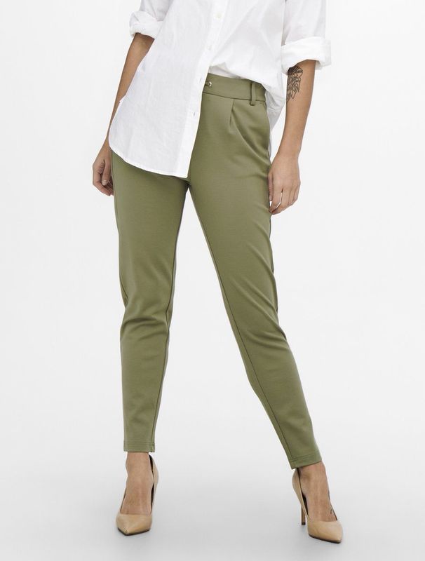 Only - Onlpoptrash Life Easy Col Pant - Broek - Groen
