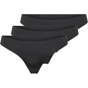 ONLY string ONLTRACY (set van 3) zwart