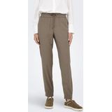 ONLY - Onlkelda-emery Mw - Pull-up Broek - Walnoot - Dames