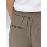ONLY - Onlkelda-emery Mw - Pull-up Broek - Walnoot - Dames