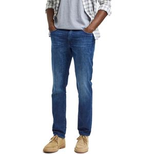 Selected Straight Scott Jeans Blauw Man