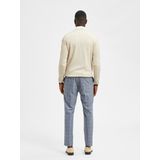 Selected Homme Slhlim-timelogan Blu Snd Chk Trs Broeken - Lichtblauw