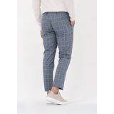 Selected Homme Slhlim-timelogan Blu Snd Chk Trs Broeken - Lichtblauw