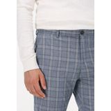 Selected Homme Slhlim-timelogan Blu Snd Chk Trs Broeken - Lichtblauw