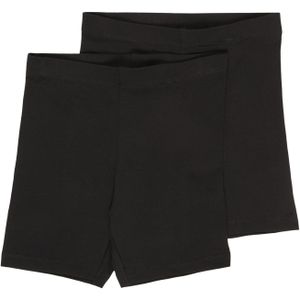 NAME IT - Leggings - Zwart - 2-pack - Kort - Slim Fit