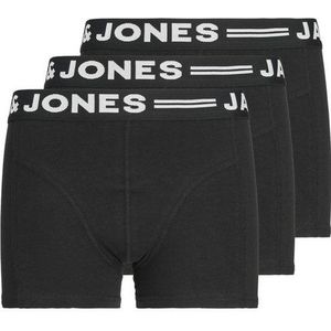 JACK&JONES JUNIOR Sense Noos JNR - Boxerlaarzen - Zwart - Materiaal: Rubber