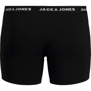 Jack and Jones - JACHUEY - Boxershorts - Effen Zwart - 95% Katoen, 5% Elastaan - 5-Pack