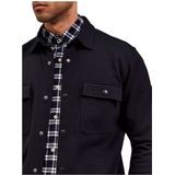 Selected Homme - SLHJACKIE SWEAT - Overhemd - Schwarz - Biologisch Katoen