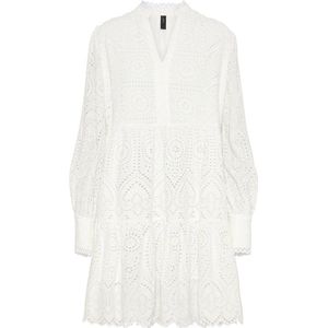 YAS - Yasholi Ls Dress - Kokerjurk - Star White - Stof
