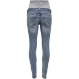 Zwangerschapsjeans - Skinny Fit - Light Was - Mid Waist - Muntzakje