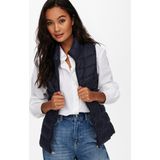 Only - Onlnewclaire - Gilet - Zwart - Nylon - Gewatteerd