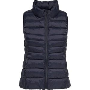 Only - Onlnewclaire - Gilet - Zwart - Nylon