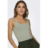 Only - onllive love - Dames Tanktops - 2-pack - Lange Snede - Rekbaar Materiaal