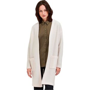 Vest - Effen - Wol - Lange Mouw - Losse Pasvorm