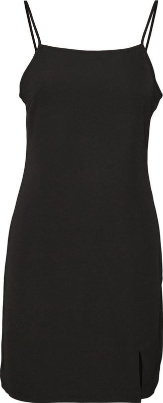 Noisy May - NMCLARA Strap Dress - Zwart - Katoen/Elastaan