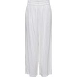 Only Broek Onltokyo Hw Linen Blend St Pant Pnt 15259590 Bright White Dames