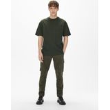 Only & Sons - Onsfred RLX SS TEE - T-Shirt - Zwart - Katoen