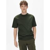 Only & Sons - Onsfred RLX SS TEE - T-Shirt - Zwart - Katoen