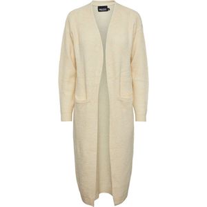 PIECES - PCJENNIFER LS LONG KNIT CARDIGAN NOOS - Dames Vest - Kleur - Materiaal